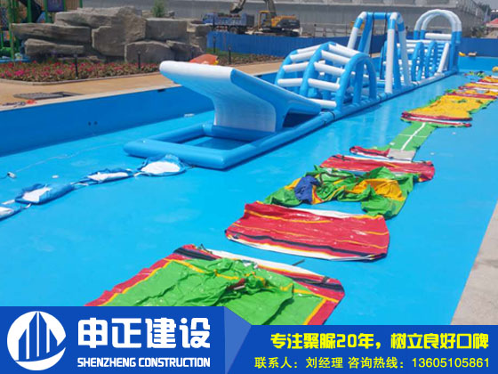 游樂場(chǎng)水池聚脲防水